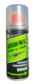 Оружейное масло Brunox Lub &amp; Core смазка нового поколения для ухода и консервации оружия (аэрозоль) 100мл