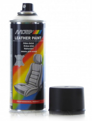 Краска для кожи черная Motip Leather Paint аэрозоль 200мл 04230BS аэрозоль