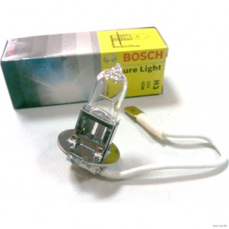 Галогеновая лампа BOSCH Pure Light H3 55W 12V Pk22s (1987302031)