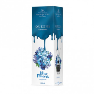 Ароматизатор жидкий для дома/офиса Tasotti &quot;Car&amp;Home&quot; QUEENS White 100ml  Blue Flowers (100253)