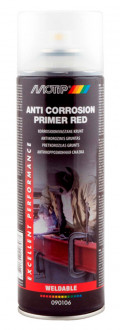 Быстросохнущая антикоррозионная грунтовка Motip Anti Corrosion Primer Red аэрозоль 500мл. (090106BS)
