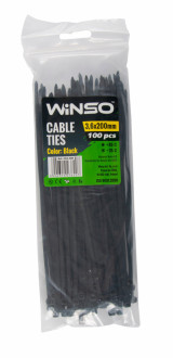 Хомуты пластиковые Winso Cable Ties (упаковка 100шт) 3.6х200