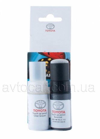 Краска 1F7 для TOYOTA комплект краска с лаком (18мл.) оригинал Toyota