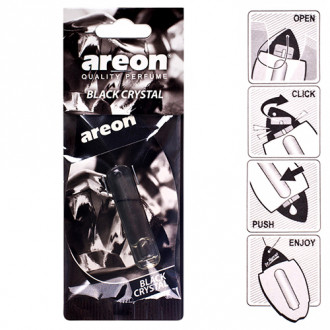 Освежитель воздуха жидкий листик AREON &quot;LIQUID&quot; Black Crystal 5ml (LR01)