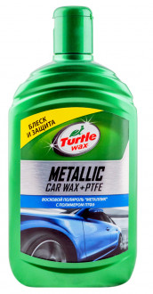 Полироль Metallic Car Wax Plus PTFE Turtle Wax (53020) 500мл