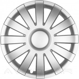 Колпаки колесные AGAT радиус R15 4шт (Olszewski) Серебристый