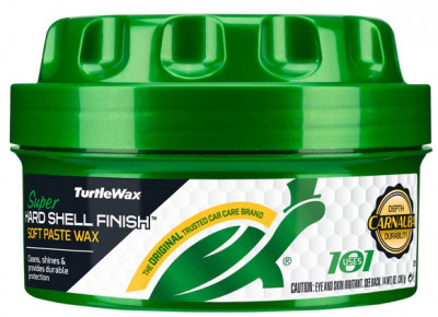 Твёрдый воск Turtle Wax Super Hard Shell Finish (новая упаковка 397гр) США 53190