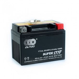 Мото аккумулятор Outdo 4 Ah UTX4L-BS MF (FA)/(10х) HCOMF4-1