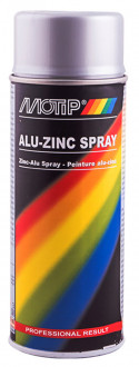 Аэрозольный спрей алюминиево-цинковый Motip Alu-Zinc Spray (400мл) 04059