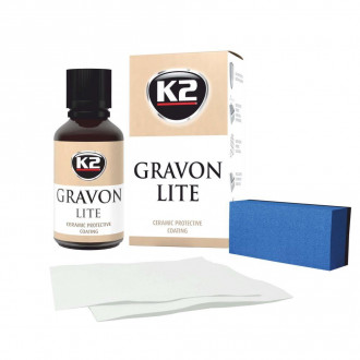 Жидкое стекло K2 GRAVON Lite керамическая защита на 12 месяцев 50мл.
