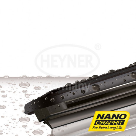Дворники Heyner Super Flat Premium бескаркасные с Nano покрытием W280000