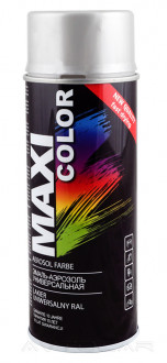 Акриловая краска RAL9006 бело-алюминиевая Maxi Color (400мл.) Нидерланды