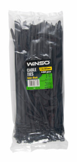 Хомуты пластиковые Winso Cable Ties (упаковка 100шт) 7.6х300