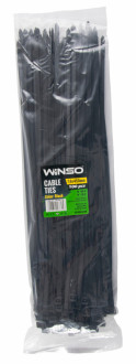 Хомуты пластиковые Winso Cable Ties (упаковка 100шт) 7.6х450