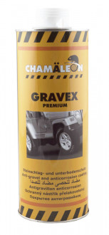 Антигравийное покрытие Chamaeleon 711 Gravex (барашек 1 литр) Белый
