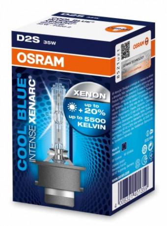 Ксеноновые лампы Osram Xenarc Cool Blue Intense D2S 66240CBI (комплект 2шт)