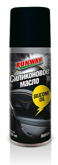 Cиликоновое масло RunWay RW6131 с губкой для устранения трения и износа резиновых уплотнителей 100мл.