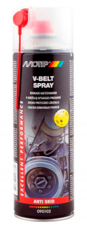 Смазка для клиновых ремней Motip V-Belt Spray аэрозоль 500мл. (090102BS)