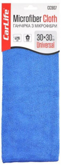 Микрофибра универсальная CarLife Microfiber Cloth (размер 30*30см) Синий