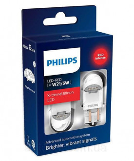 Автолампы Philips X-tremeUltinon LED gen2 W21/5W LED 12/24V 2.2W W3X16D (11066XURX2)