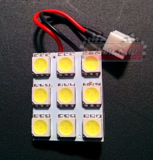 SOLAR Led лампа C5W 9SMD диодов 1 шт.