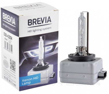 Brevia Xenon HID Lamp D3S 85V 35W PK32d-3 (1шт.) 5000K