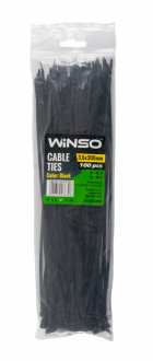 Хомуты пластиковые Winso Cable Ties (упаковка 100шт) 3.6х300