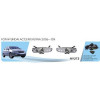 Фары доп.модель Hyundai Accent/Verna 2006/HY-272W/881-27W/эл.проводка (HY-272W)