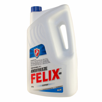 Охлаждающая синяя жидкость (антифриз) FELIX Expert -40°C G11 5 литров
