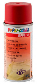 Краска для ткани красная Dupli-Color Textil Spray аэрозоль 150мл. 319884