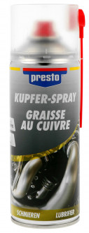 Медная смазка Presto Kupfer Spray аэрозоль 400мл. (306383)