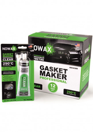 Герметик прозрачный Nowax Gasket Maker 85g (NX34309) США