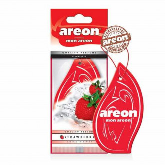 Освежитель воздуха AREON сухой листик &quot;Mon&quot; Strawberry/Клубника (MA40)