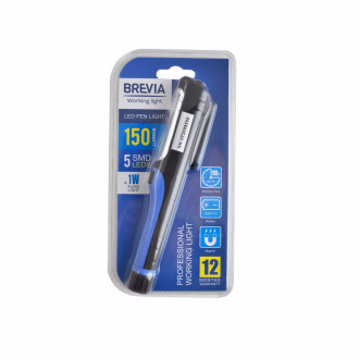 Инспекционная лампа Brevia LED Pen Light 5SMD+1W LED 150lm 3xAAA (11110)