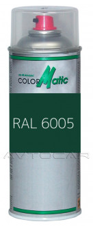 Маскировочная аэрозольная краска матовая зелёный мох RAL 6005 400мл (аэрозоль)