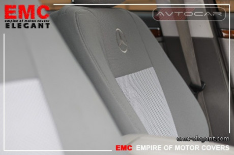 Чехлы в салон  Mercedes W212 Е-класc с 2009- ➤ спинка раздельная , EMC Elegant