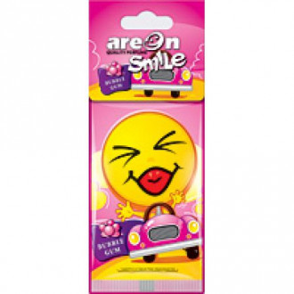 Освежитель воздуха AREON сухой листик Smile Dry Bubble Gum (ASD12)
