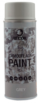 Маскировочная аэрозольная краска матовая Recoil Серый HAM107