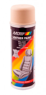 Краска для кожи Motip Leather Paint аэрозоль 200мл Бежевый
