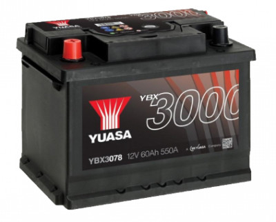 Аккумулятор YUASA SMF Battery 60Ah (550A) &quot;1&quot; (+ слева)
