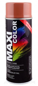 Акриловая краска Maxi Color RAL8024 бежево-коричневый 400мл.
