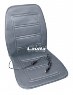 Накидка на сиденье с 2-х режимным подогревом Lavita 140401GR цвет: серый