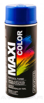 Акриловая краска Maxi Color RAL5002 синий 400мл. MX5002