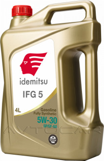 Моторное масло Idemitsu IFG5 5W-30 SP/GF-6A (dexos1 Gen2 Quality Level) 4 литра 30015116-746000020