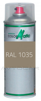 Маскировочная аэрозольная краска матовая жемчужно-бежевый RAL 1035 400мл (аэрозоль)