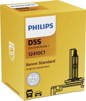 Ксеноновая лампа Philips D5S 12V 25W PK32D-7