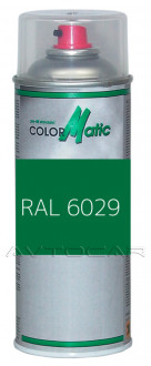 Маскировочная аэрозольная краска матовая мятно-зеленый RAL 6029 400мл (аэрозоль)