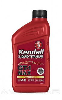 Масло Kendall® GT-1 Max Motor Oil with Liquid Titanium® 5W-30 946мл.