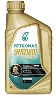 Масло Petronas Syntium 3000 AV 5W40 упаковка 1 литр 70179E18EU