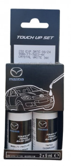 Оригинальная краска для сколов и царапин Mazda Crystal White 34K 9000-77-7W23-4K